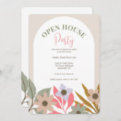 Invitation à l'arc floral (Devant / Derrière)