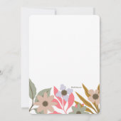 Invitation à l'arc floral (Dos)