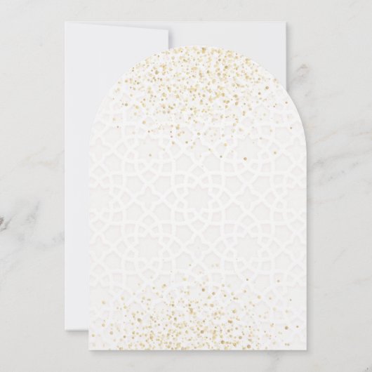 Invitation à l'arc rose Bow Aqeeqah (Dos)