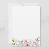 Invitation à l'Arche de Jardin (Dos)