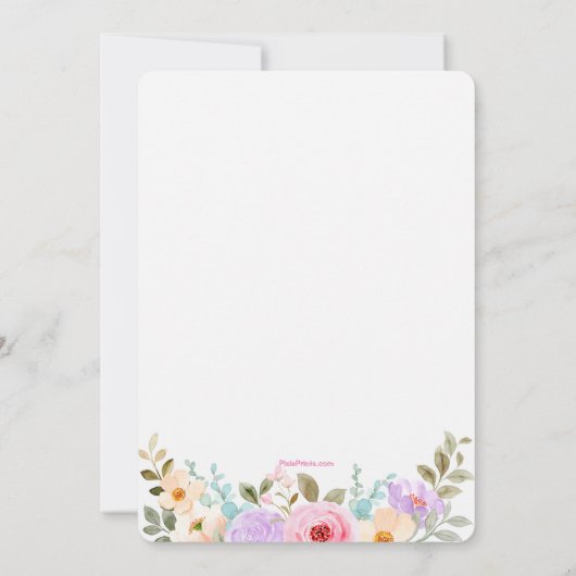 Invitation à l'Arche de Jardin (Dos)