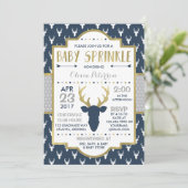 Invitation à l'arrosage de cerfs de bois, Faux Foi (Debout devant)