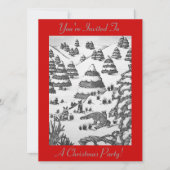 invitation à l'art de la scène des neiges de renar (Devant)