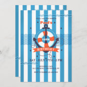 Invitation à l'attaque des rayures marines (Devant / Derrière)