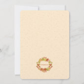 Invitation à l'automne (Dos)