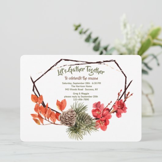 Invitation à l'automne (Debout devant)