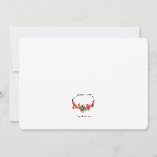 Invitation à l'automne (Dos)