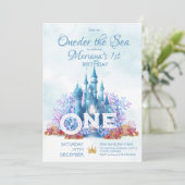 Invitation À l'autre La mer Premier 1er anniversaire sous la (Debout devant)