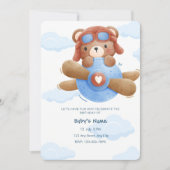 Invitation à l'aventure aérienne de l'ours bleu (Devant)