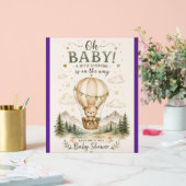 Invitation à l'aventure pour Baby Shower (Mariage)