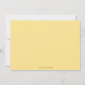 Invitation à l'baby shower à petits pois d'oiseaux (Dos)