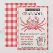 Invitation à l'ébullition de crabe de fruits de me (Devant / Derrière)