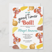 Invitation à l'ébullition d'écrevisses - Que le bo (Devant)