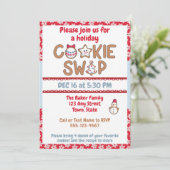 Invitation à l'échange de biscuits de fêtes (Debout devant)