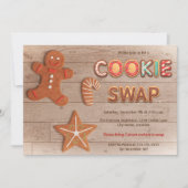 Invitation à l'échange de biscuits de fêtes (Devant)