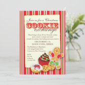 invitation à l'échange de cookies de Noël (Debout devant)