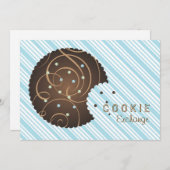 Invitation à l'échange de cookies de vacances (Devant / Derrière)