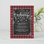 Invitation à l'échange de cookies de vacances (Debout devant)