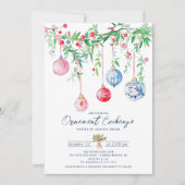 Invitation à l'échange d'ornement aquarelle (Devant)