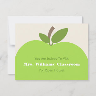 Invitation à l'école ouverte - Pomme verte