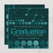 Invitation à l'École Turquoise de musique (Devant / Derrière)