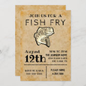 Invitation à l'effilée de poisson (Devant / Derrière)