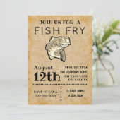 Invitation à l'effilée de poisson (Debout devant)