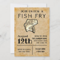 Invitation à l'effilée de poisson