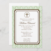 Invitation à l'élégance neutre - Vert (Devant / Derrière)