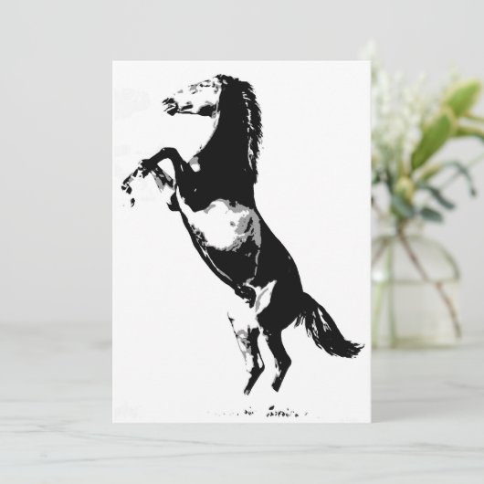 Invitation à l'élevage de chevaux (Debout devant)