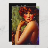 Invitation à l'émission Flapper des perles des ann (Devant / Derrière)