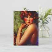 Invitation à l'émission Flapper des perles des ann (Debout devant)