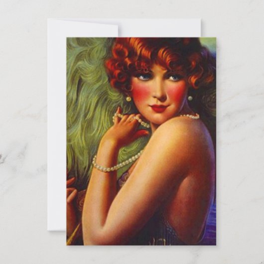 Invitation à l'émission Flapper des perles des ann (Devant)