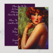 Invitation à l'émission Flapper des perles des ann (Devant / Derrière)