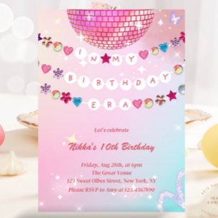 Invitation à l'époque de mon anniversaire - Ado fi