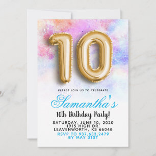 Invitation à l'épreuve du 10e anniversaire
