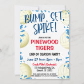 INVITATION À L'ÉQUIPE DE VOLLEY-BALL (Devant)