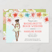 Invitation à l'escapade de week-end plage pour l'e (Devant / Derrière)