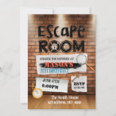 Invitation à l'escape game (Devant)