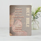 Invitation à l'étude biblique (Debout devant)