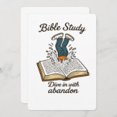 Invitation à l'étude biblique (Devant / Derrière)