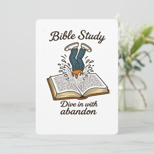 Invitation à l'étude biblique (Debout devant)