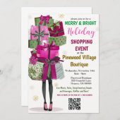 Invitation à l'événement commercial (Devant / Derrière)