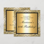 Invitation à l'événement d'anniversaire de mariage (Devant / Derrière)