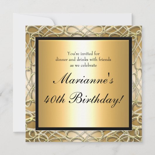 Invitation à l'événement d'anniversaire de mariage (Devant)