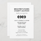 Invitation à l'événement de bienfaisance de l'entr (Devant / Derrière)