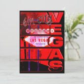 Invitation à l'événement de fête de Las Vegas Sin  (Debout devant)