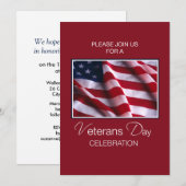 Invitation à l'événement de la fête des anciens co (Devant / Derrière)