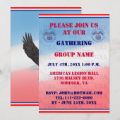 Invitation à l'événement de l'administration de la (Devant / Derrière)