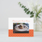 Invitation à l'événement d'entreprise de trèfle or (Debout devant)